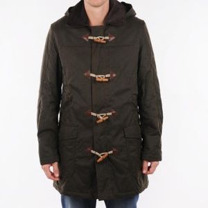 Mens Barbour Kinneff waxed  Winter jacket / parka large